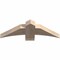 Ekena Millwork Bellingham Smooth Timber Gable Bracket, Douglas Fir, 36"W x 12"H x 3 1/2"D x 5 1/2"F, 8/12 Pitch GBW036X12X0406BEL00SDF - alternate 3